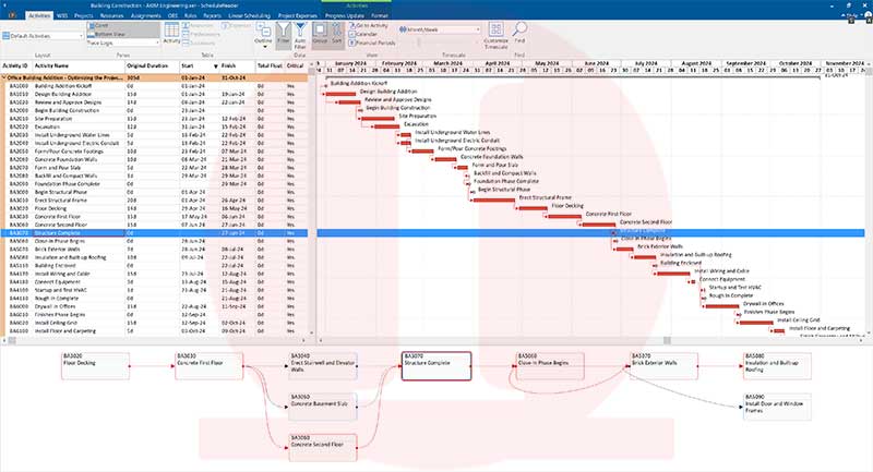 ScheduleReader Critical Path | Akim Engineering